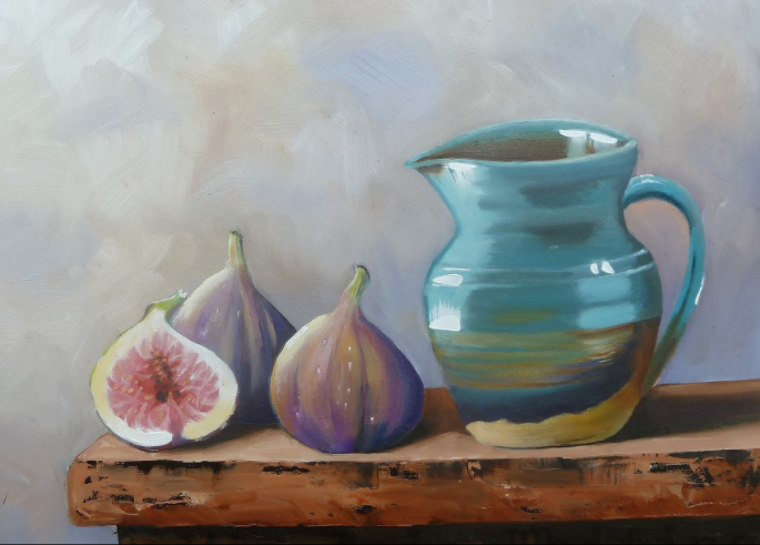 still life image as background
