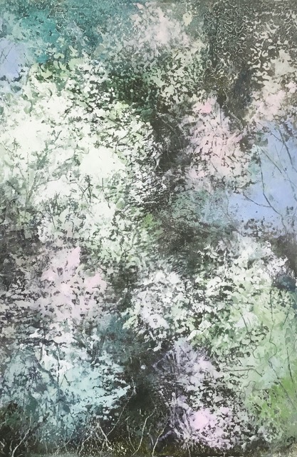 Hedgerow and Wayside Series painting enlarged